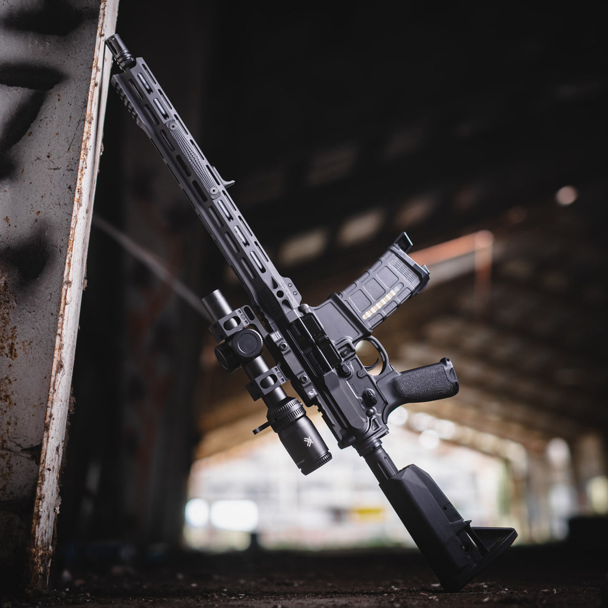 STNGR VLCN® Free Float AR-15 Handguard - M-LOK - 3 Lengths & Colors