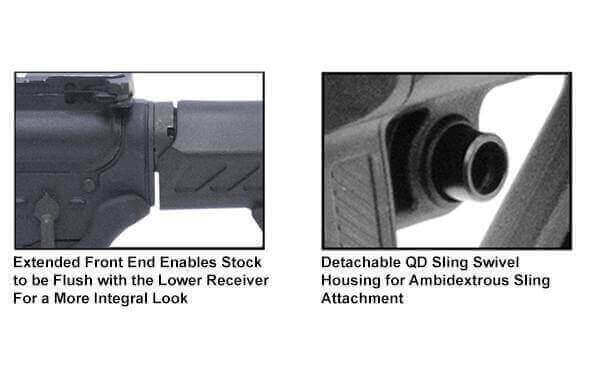 UTG PRO S2 AR-15 Buttstock - Mil-Spec