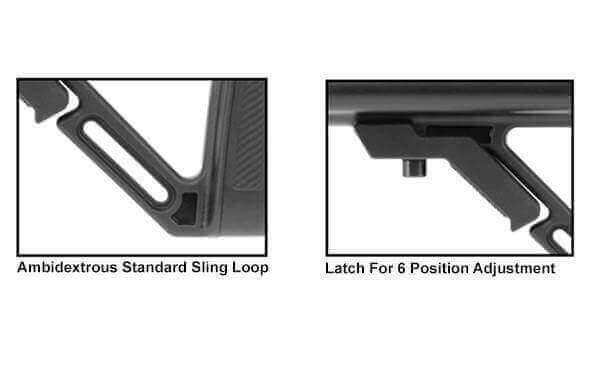 UTG PRO S2 AR-15 Buttstock - Mil-Spec
