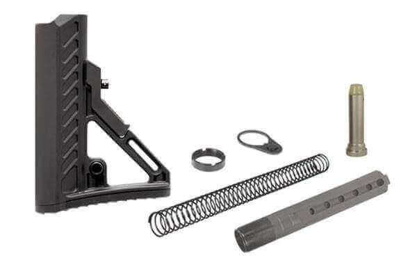 UTG PRO S2 Mil-Spec AR-15 Buttstock Kit - All Parts Included - Buffer, Tube, Springs, & More