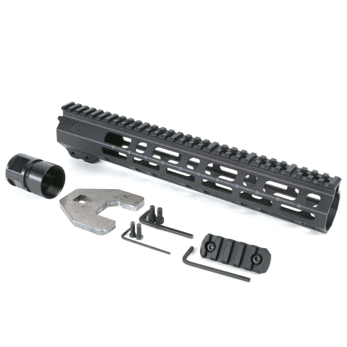 Open Box Return - AT3™ SPEAR Free Float AR-15 Handguard - M-LOK - Black, 12-inch