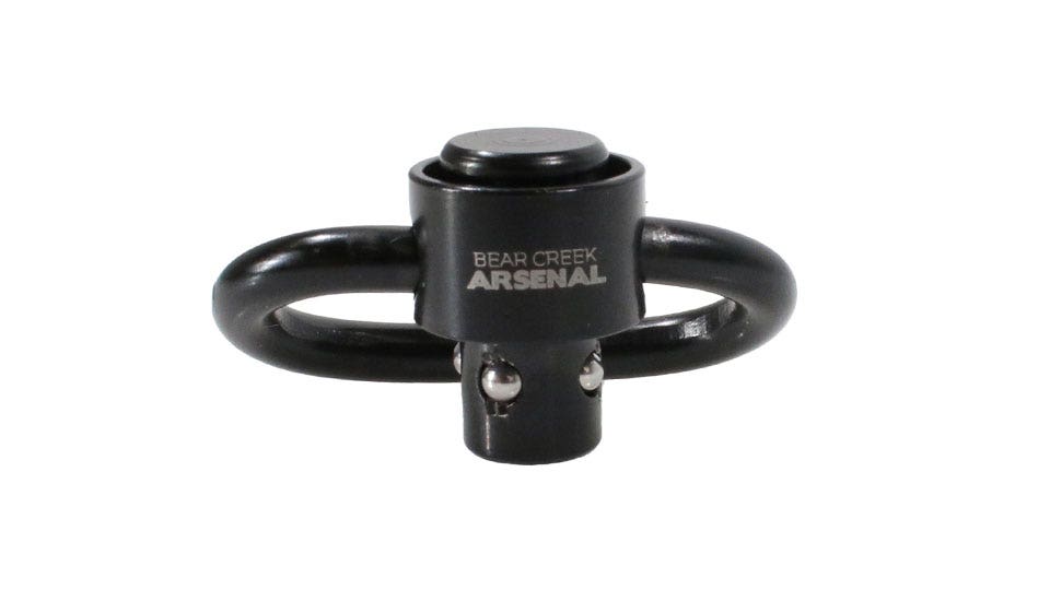 BCA 1.25" PUSH BUTTON QUICK DETACH SLING SWIVEL BCA Logo Engraved