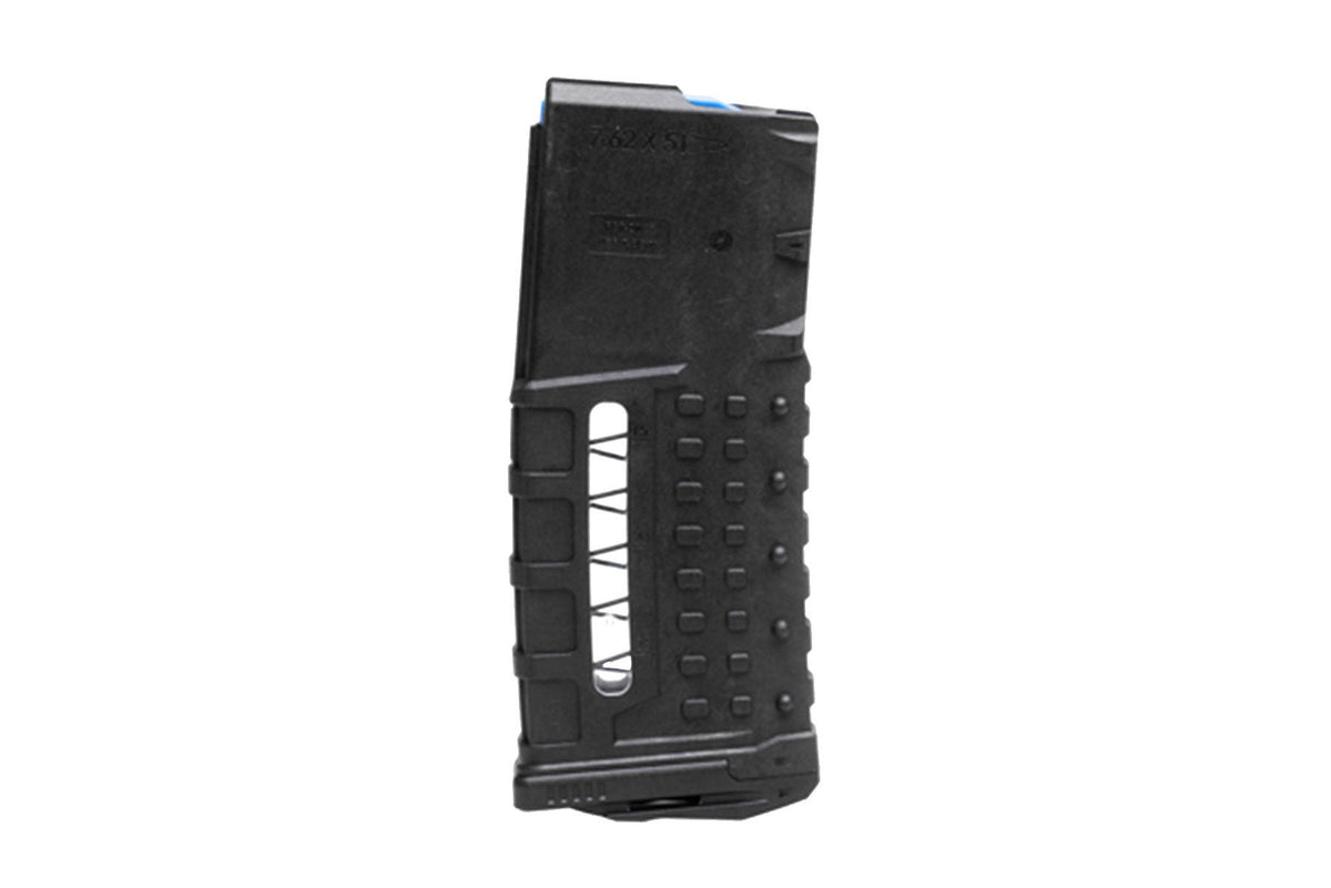 UTG" 25 Round Windowed Polymer Magazine LR/SR .308/6.5 Creedmoor/.243/8.6 Blackout/.277 Fury