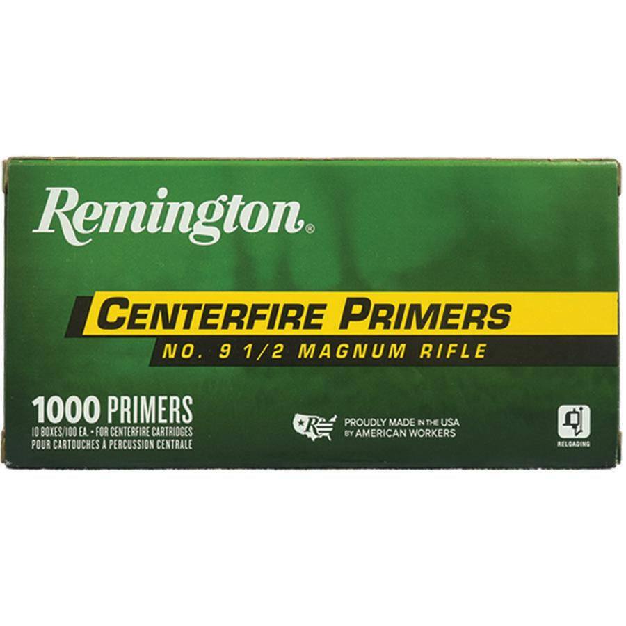 REMINGTON PRIMER 9-1/2 LARGE RIFLE MAGNUM 1000/CT