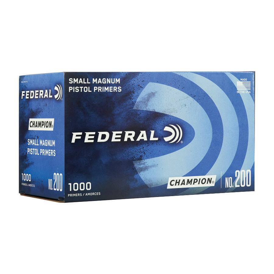 FEDERAL CHAMPION CENTERFIRE SMALL MAGNUM PISTOL PRIMER 1000CT