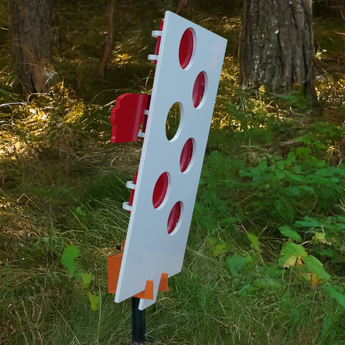 Tactical Scorpion Head Shot Hostage Dueling Tree Sextet Target AR500 14x26x3/8