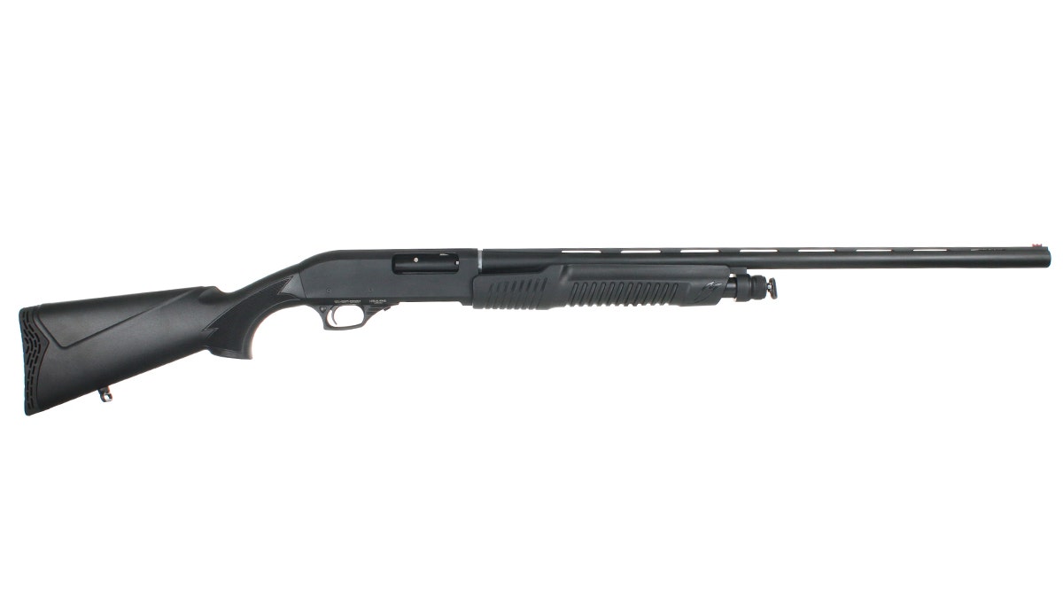 PUMP ACTION 12 Gauge SHOTGUN 28" 4140 Drilled Steel Barrel, 5 + 1 Magazine Capacity