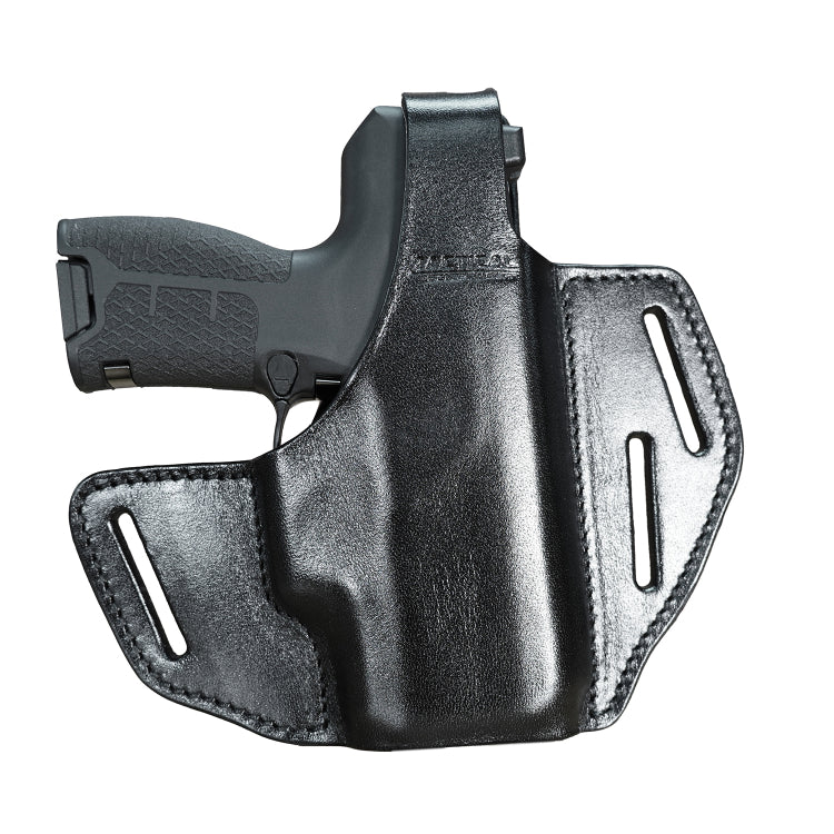 Tactical Scorpion Gear 3 Slot LH Thumb Break Leather Holster: Fits Byrna CL