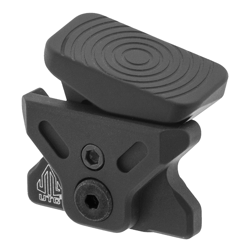 UTG Angled Index Mount Thumb Rest - M-LOK - Clearance Adjustable