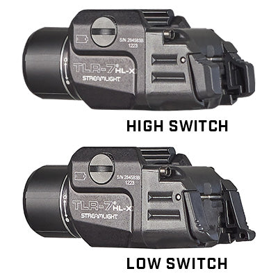 Streamlight TLR-7 HL-X USB Rechargeable Weapon Light - Multi Fuel - Rail Mount - 1000 Lumens