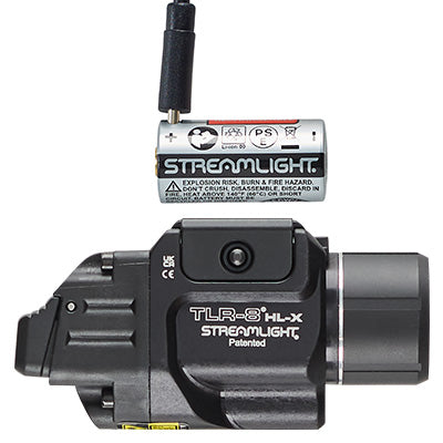 Streamlight TLR-8 HL-X Multi Fuel Weapon Light & Laser - Rail Mount - 1000 Lumens - 2 Laser Colors Available