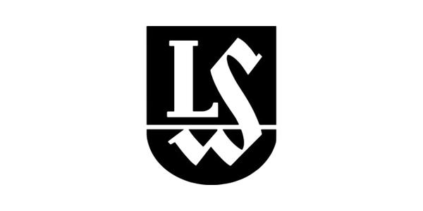 Brand logo: LSW monogram shield