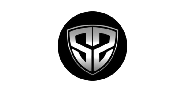 Brand logo: SS monogram shield