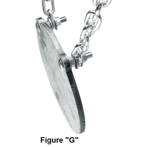Tactical Scorpion Gear - AR500 Gong Target Stand System Hanging Steel Mounting Kit
