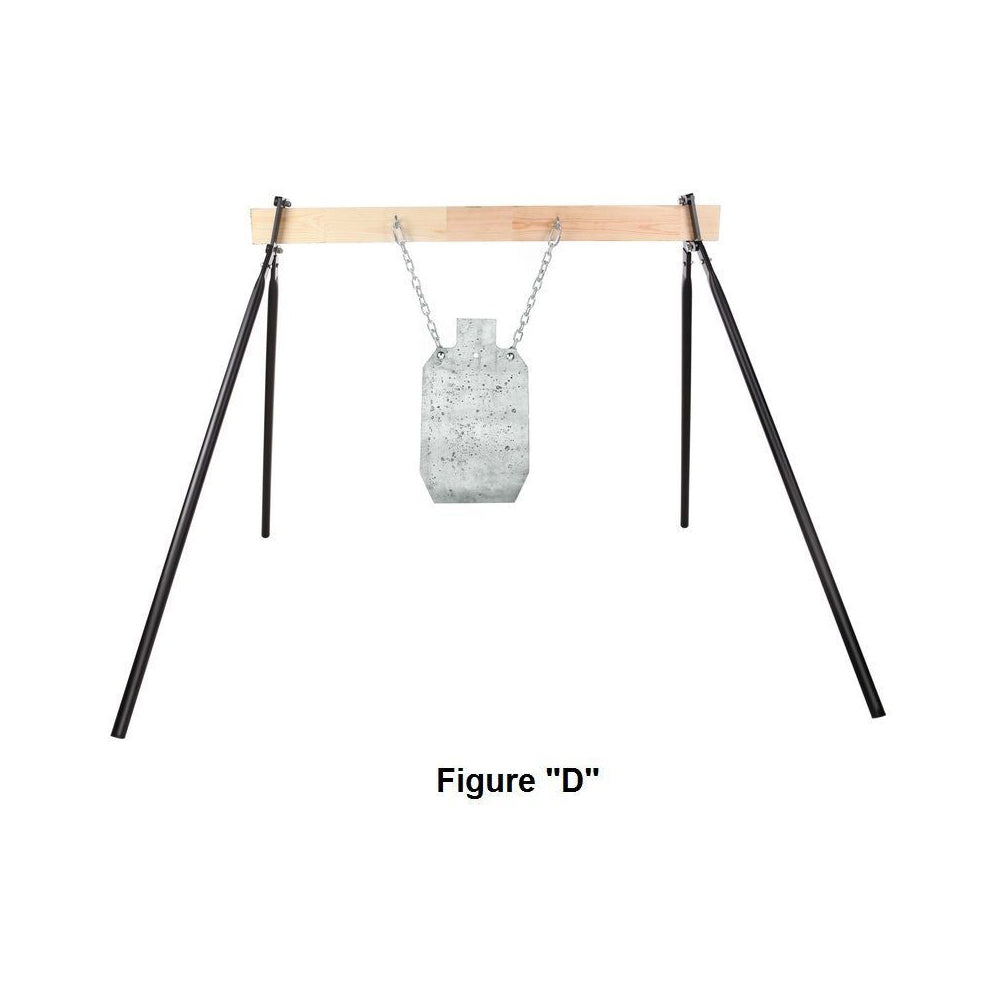 Tactical Scorpion Gear - AR500 Gong Target Stand System Hanging Steel Mounting Kit
