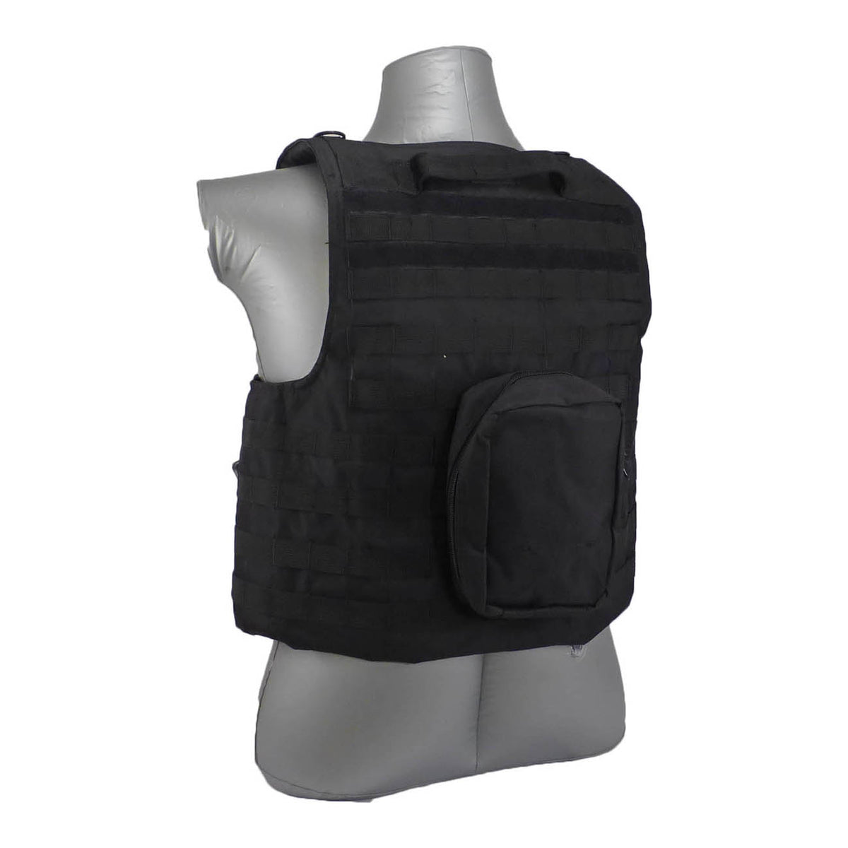 Tactical Scorpion Gear - Bearcat MOLLE Plate Carrier Vest – Black
