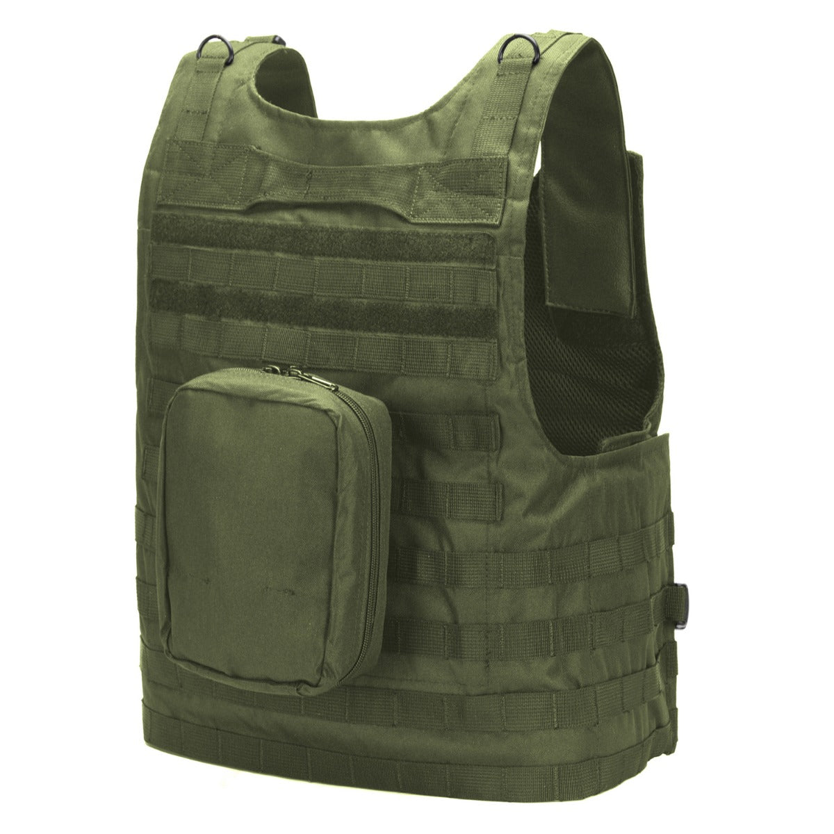 Tactical Scorpion Gear - Bearcat MOLLE Plate Carrier Vest – Green