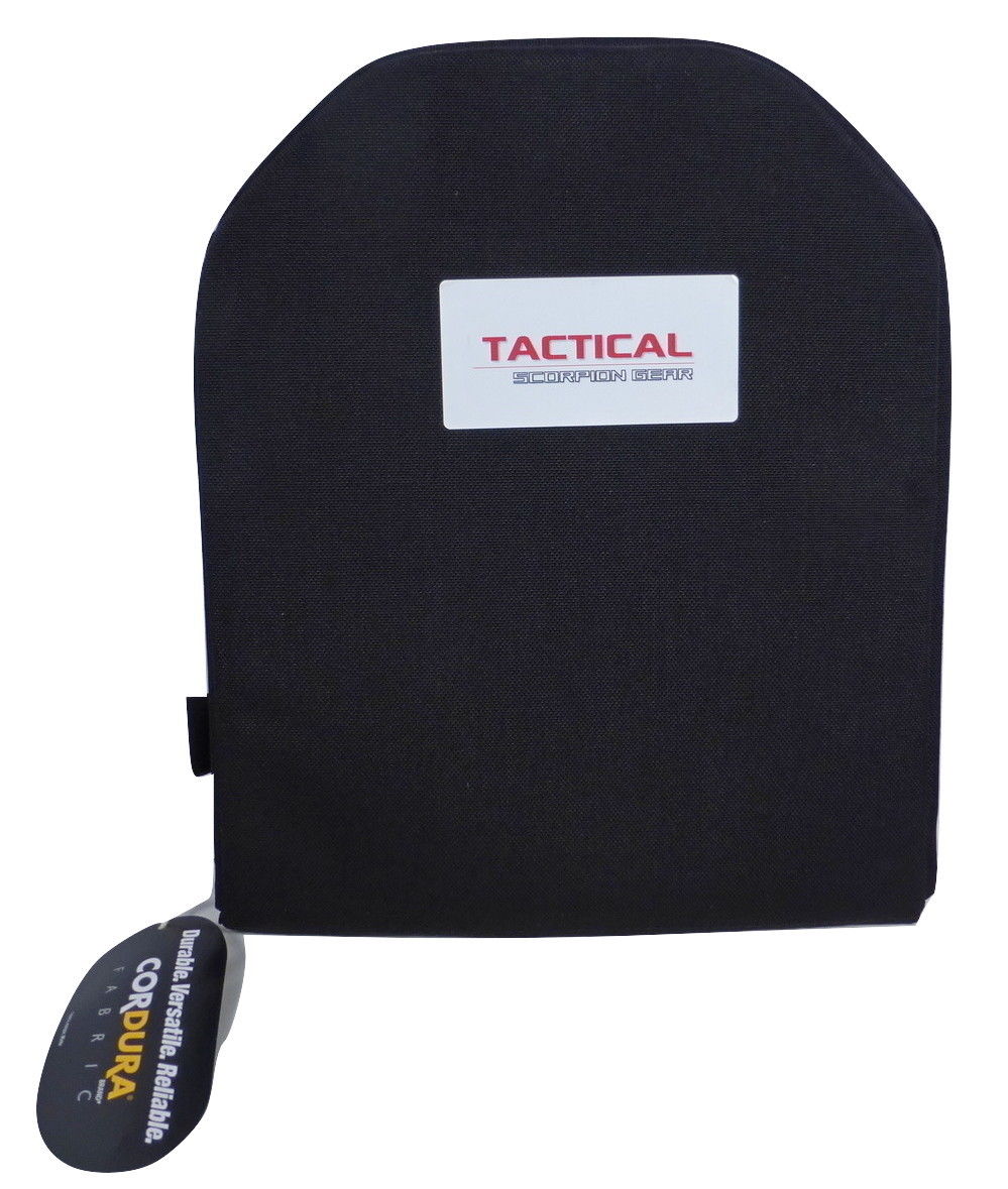 Tactical Scorpion Gear - Body Armor AR500 11x14 Steel Plate Spall Guard Blocker-TSG-1114SE