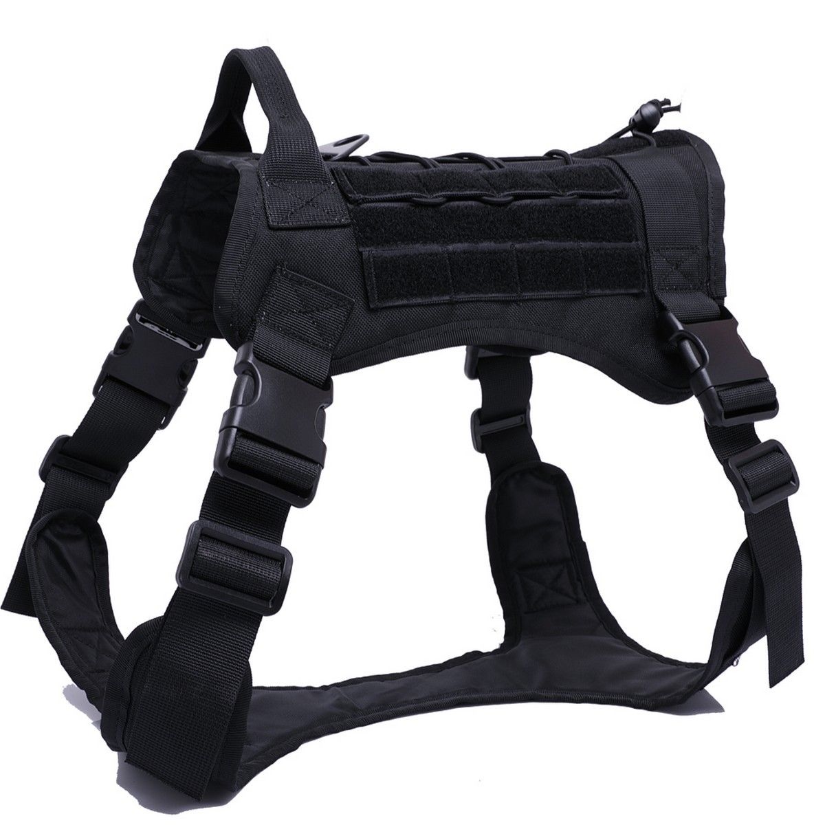 Tactical Scorpion Gear - D4 Dog K9 MOLLE Military Combat Edition Training Vest Harness