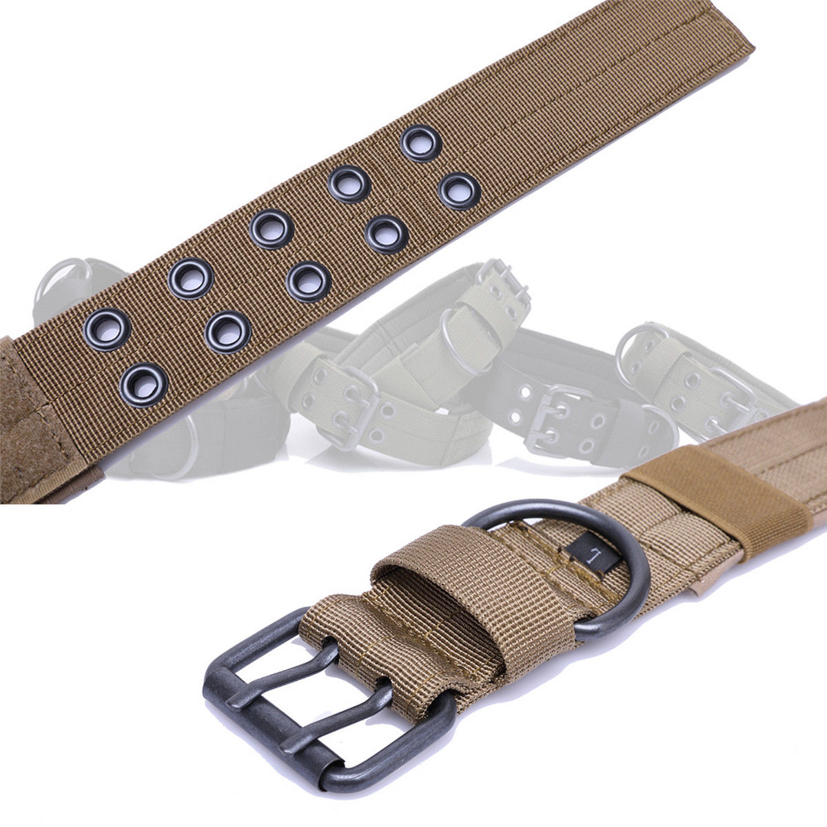 Tactical Scorpion Gear - Dog Collar Canine Dog K9 Training Military- Nylon