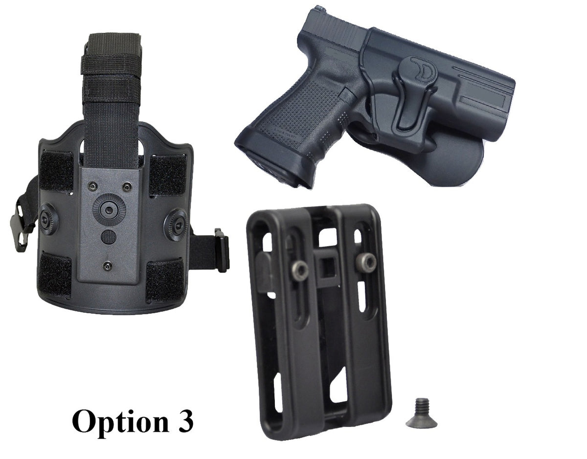 Tactical Scorpion Gear - Fits Makarov PM Modular Level II Retention Paddle Holster