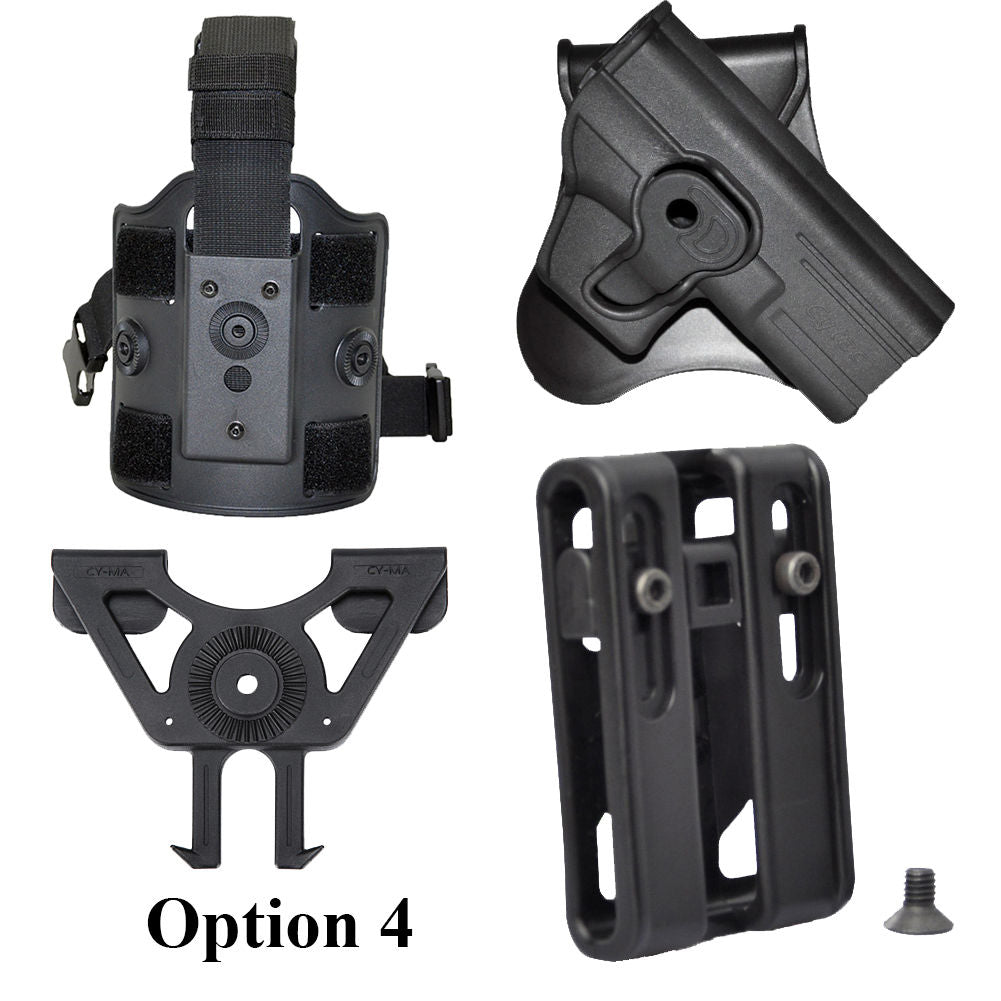 Tactical Scorpion Gear - Fits Makarov PM Modular Level II Retention Paddle Holster