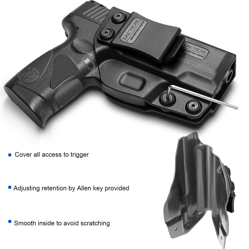 Tactical Scorpion Gear - Fits S&W M&P Shield 40 9mm Conceal IWB Inside Pants Holster
