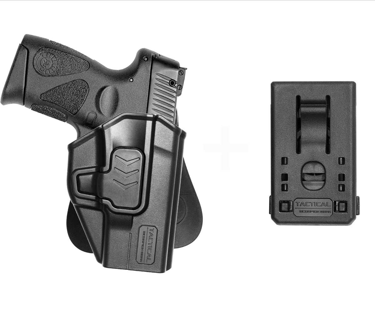 Tactical Scorpion Gear - Fits Springfield 45 .40 9 Level II Retention Paddle Holster