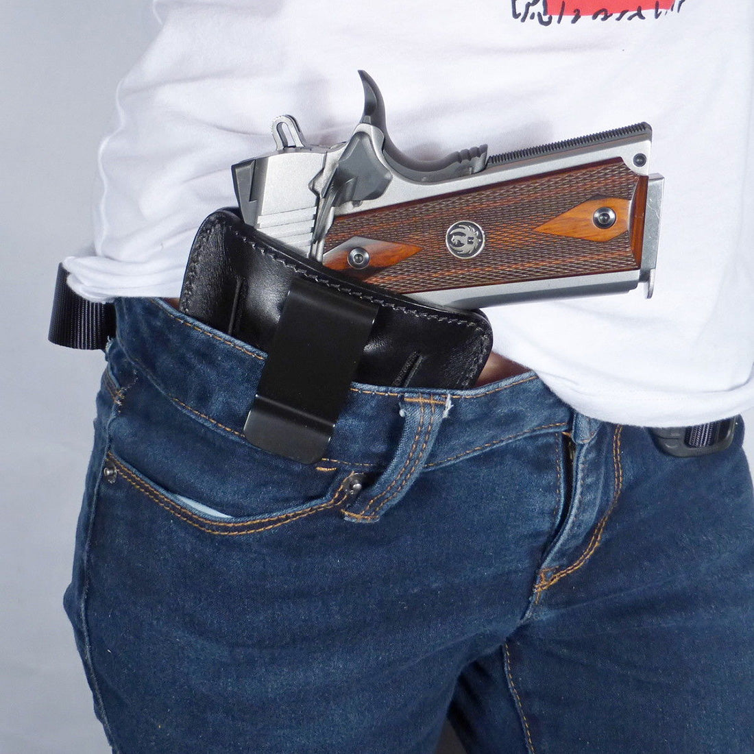 Tactical Scorpion Gear Universal IWB/OWB Holster - Fits Select Glock, 1911-Style, Ruger, Smith & Wesson, and Taurus Models