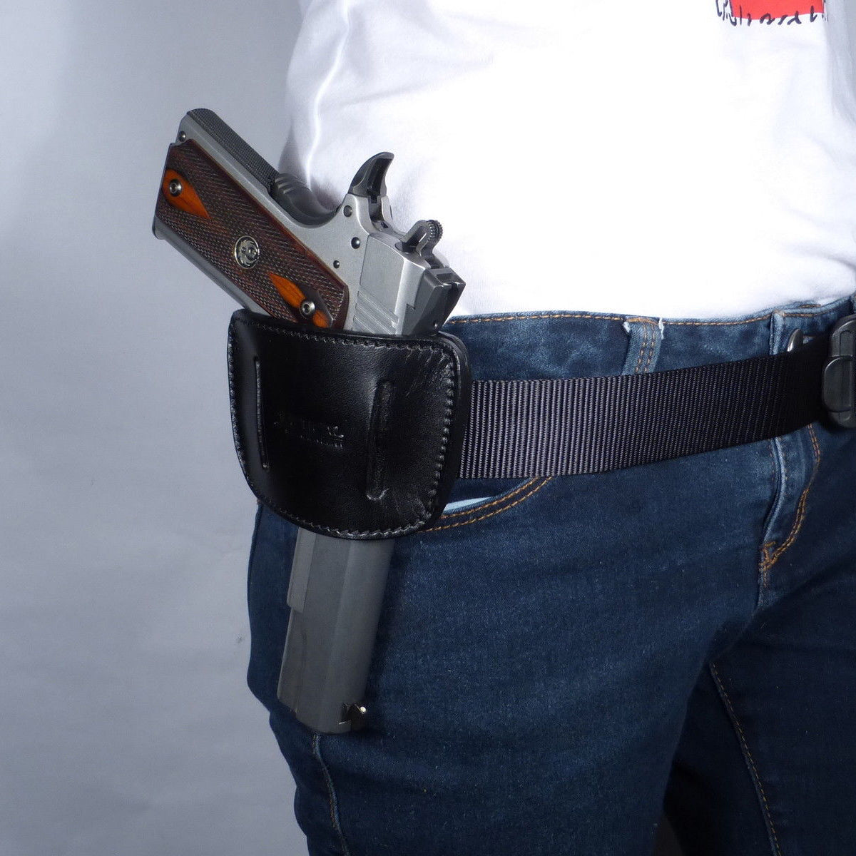 Tactical Scorpion Gear Universal IWB/OWB Holster - Fits Select Glock, 1911-Style, Ruger, Smith & Wesson, and Taurus Models