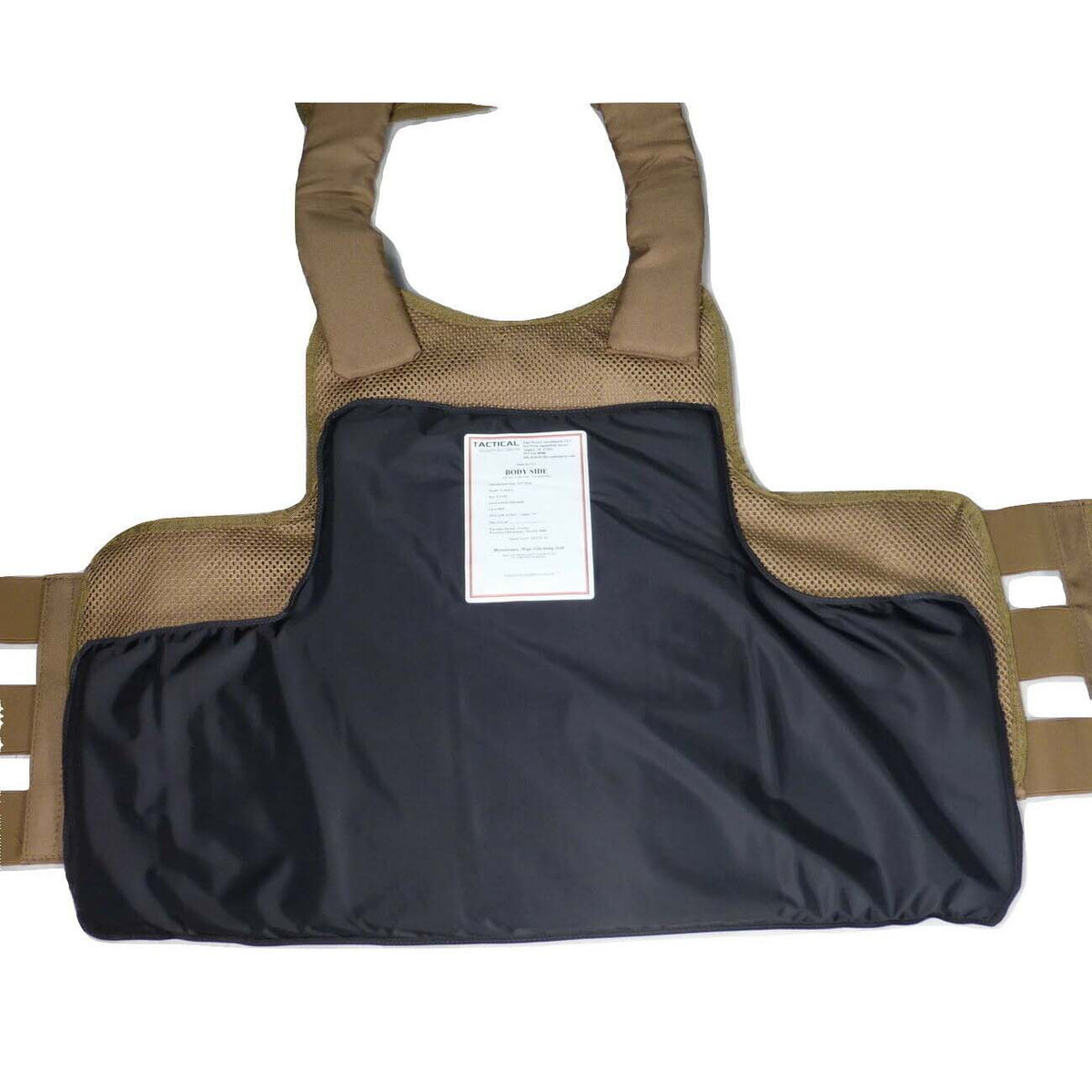 Tactical Scorpion Gear - For Voodoo Tactical 20-9099 Vest Carrier IIIA 3A Soft Body Armor Plate Inserts