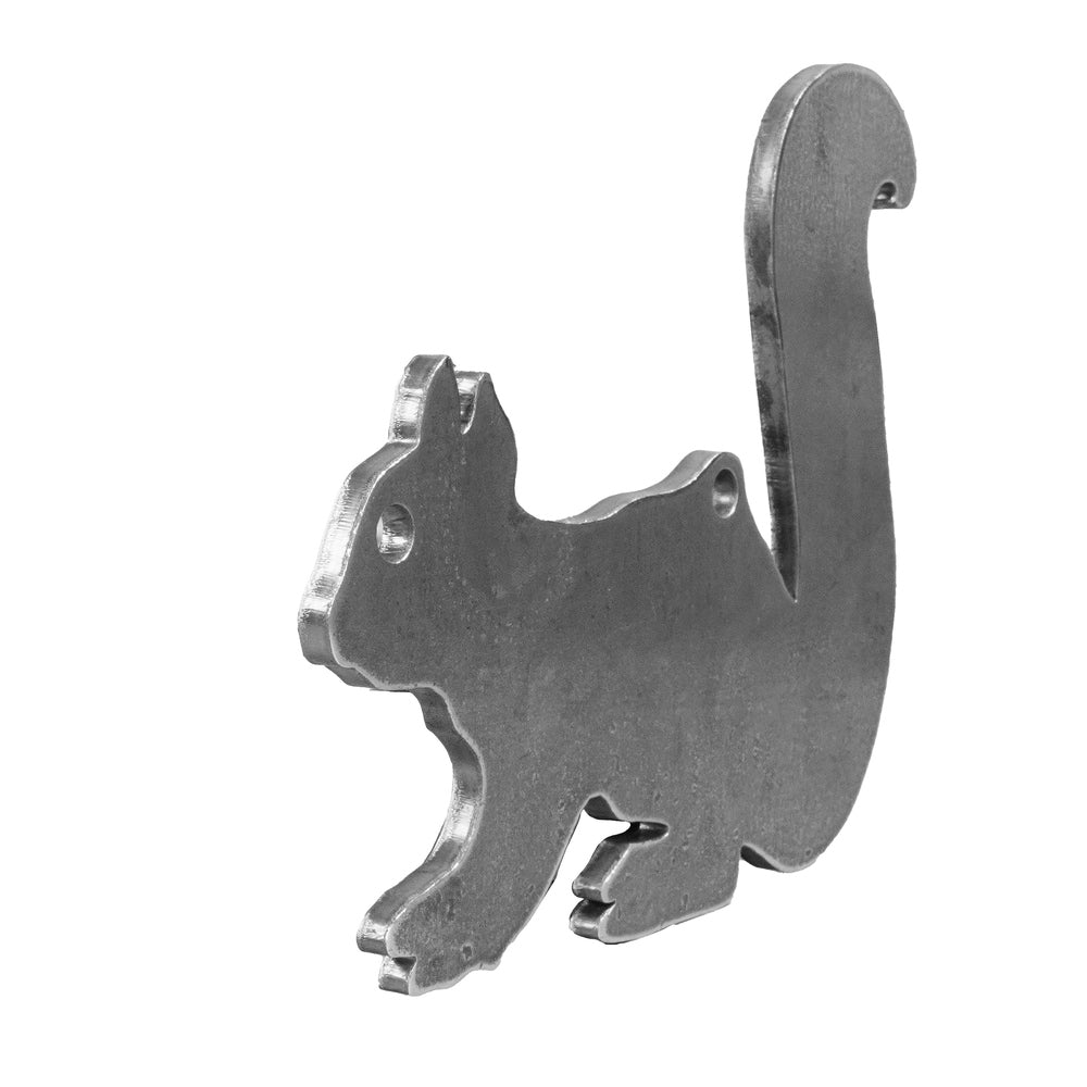 Tactical Scorpion Gear TSG - GGSQUIR AR500 11" x 9.5" Squirrel Steel Shooting Target Gong Laser Cut