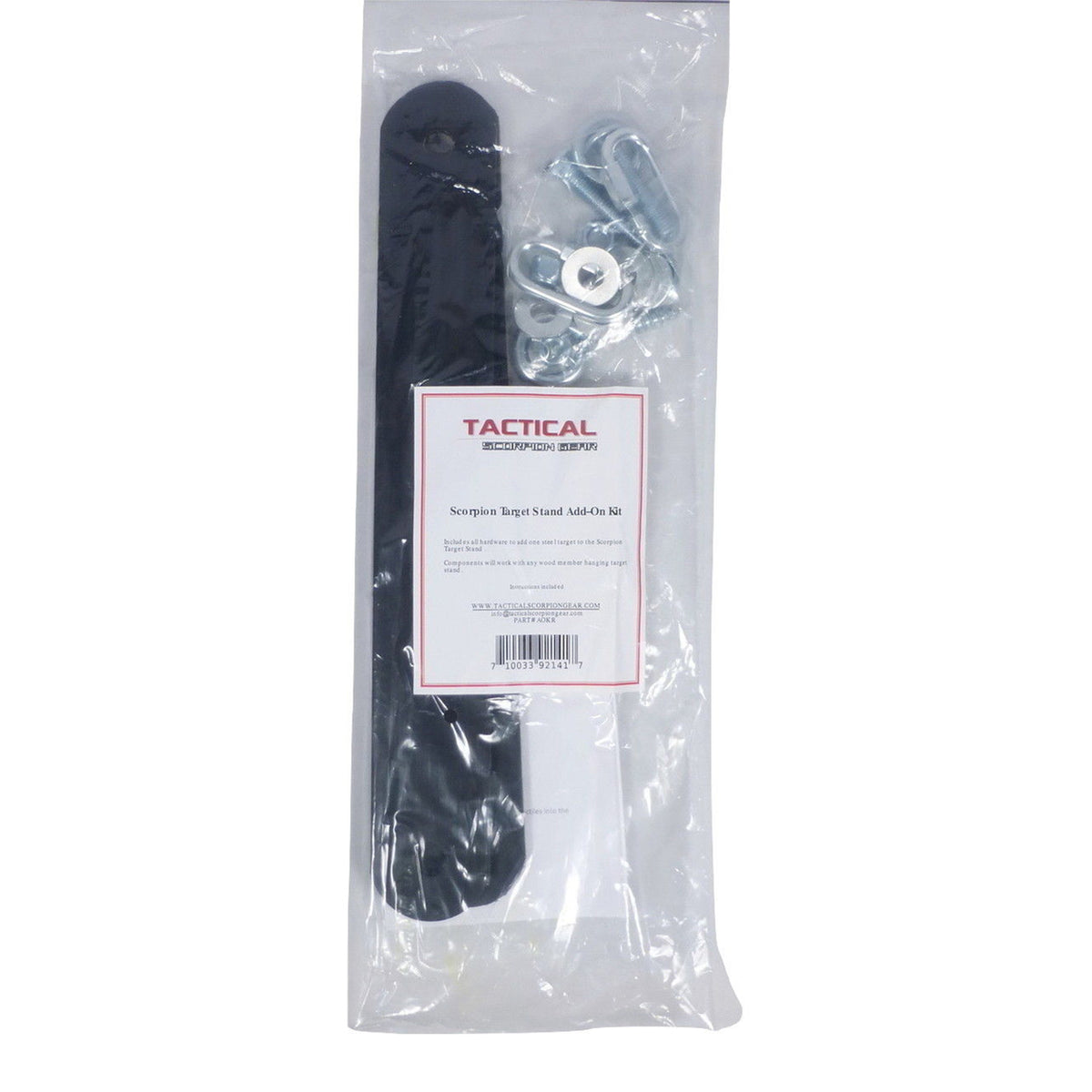Tactical Scorpion Gear - Hanging Steel AR500 Gong Target Rubber Strap Mounting Kit