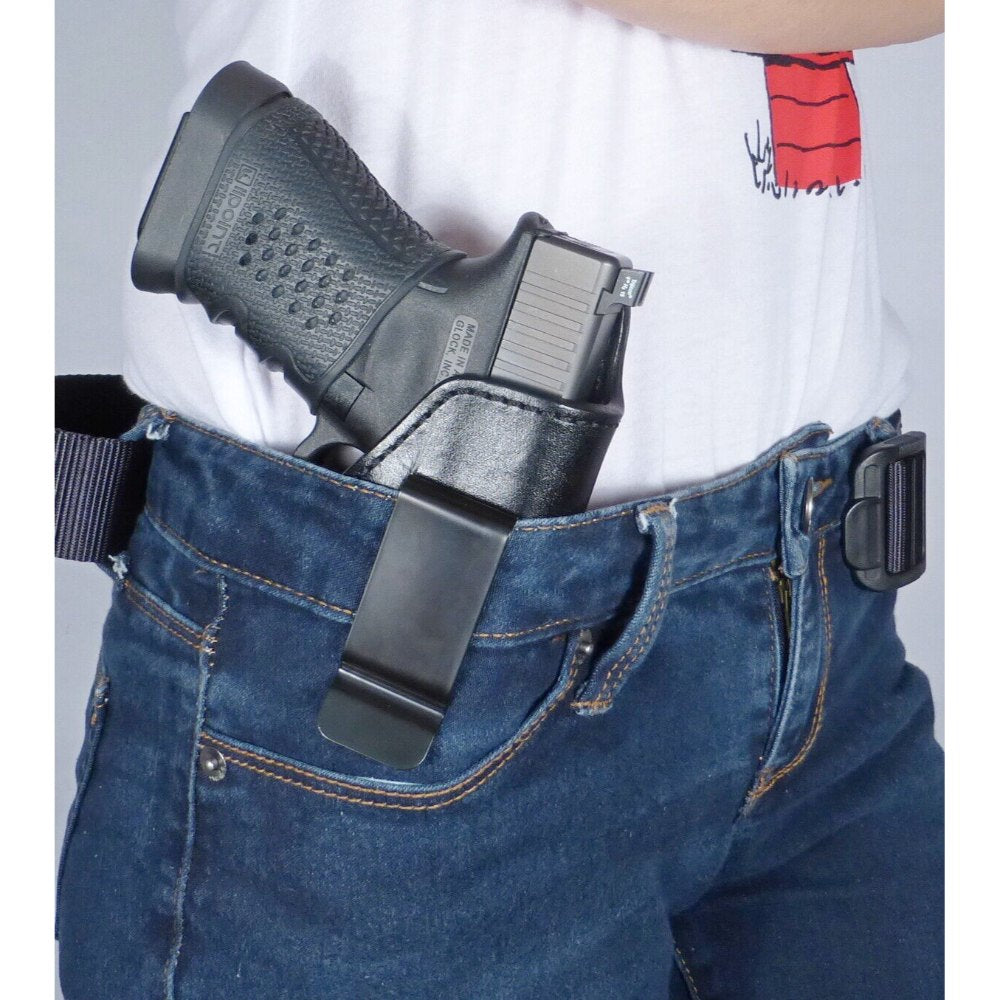 Leather Concealment Conceal Carry IWB Holster Fits: SCCY CPX1 / CPX2