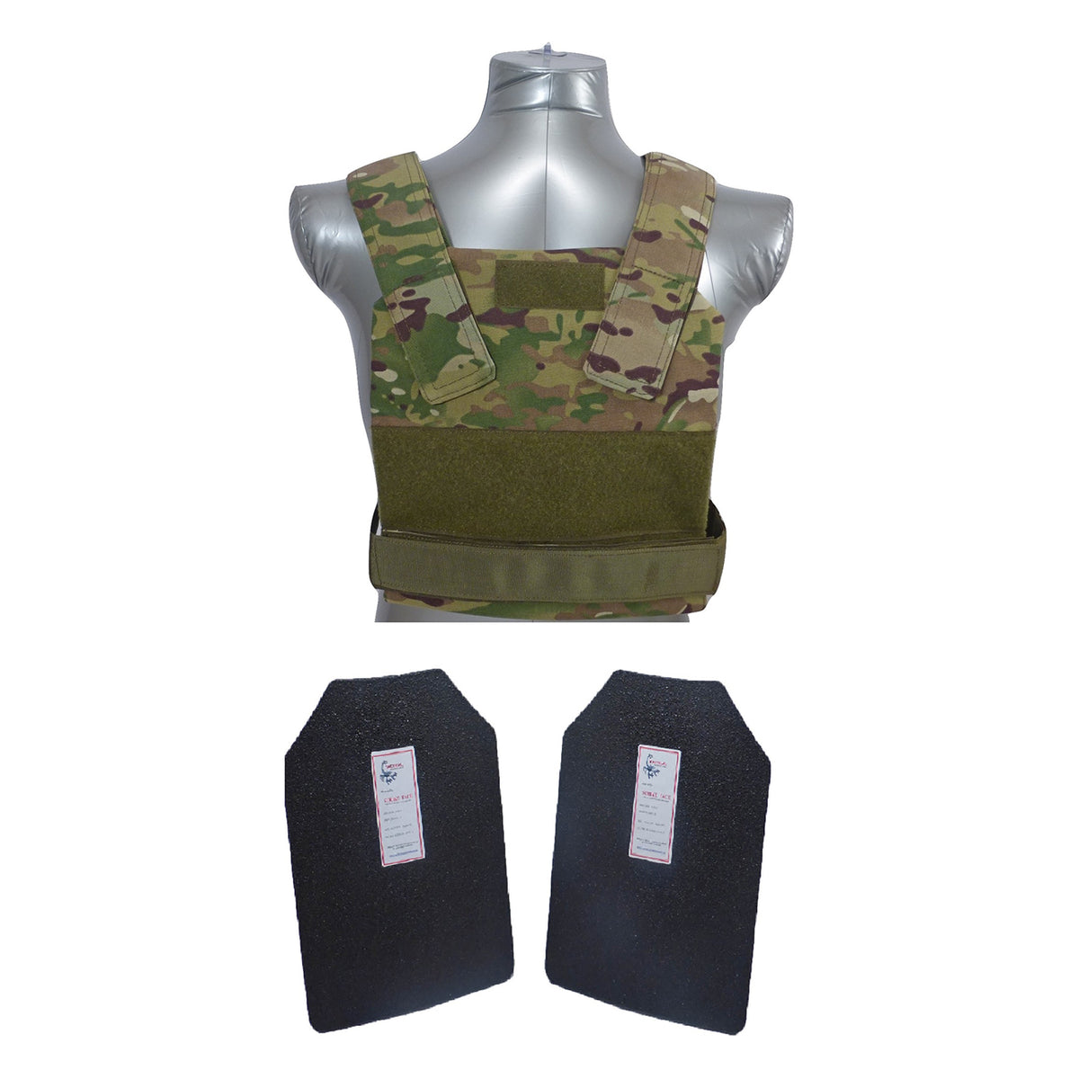 Tactical Scorpion Gear - Level III+ / AR500 Body Armor Concealed Bobcat Vest – Multicam