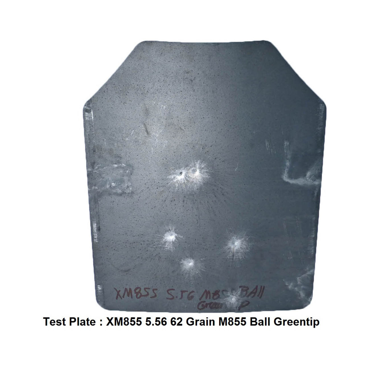 Tactical Scorpion Gear - Level III AR500 / Lightweight Level III+ Steel Body Armor 6" x 8" Plate