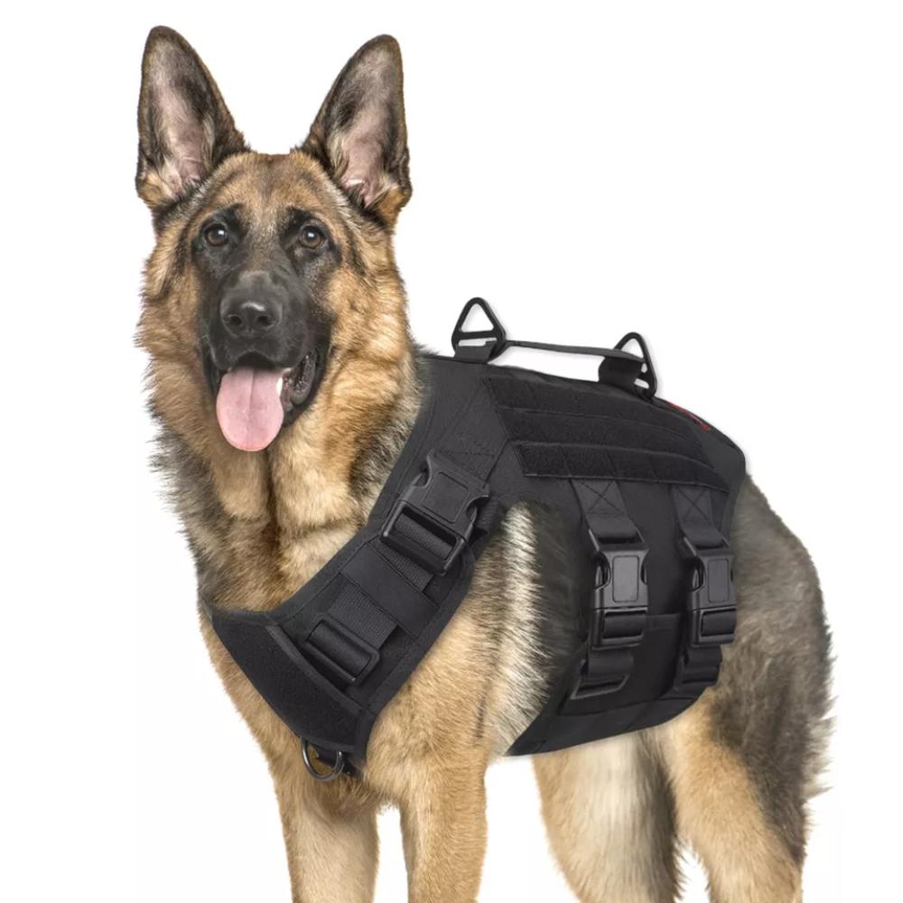 Tactical Scorpion Gear Level IIIA Dog Soft Body Armor Canine K9 Vest Harness D10