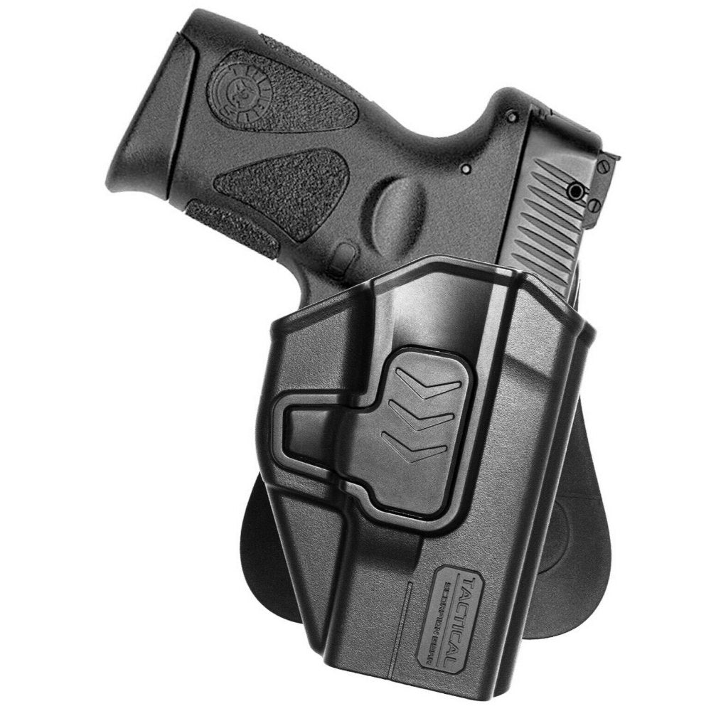 Tactical Scorpion Gear Level II Polymer Paddle LH Holster fits: Glock 43x, 43