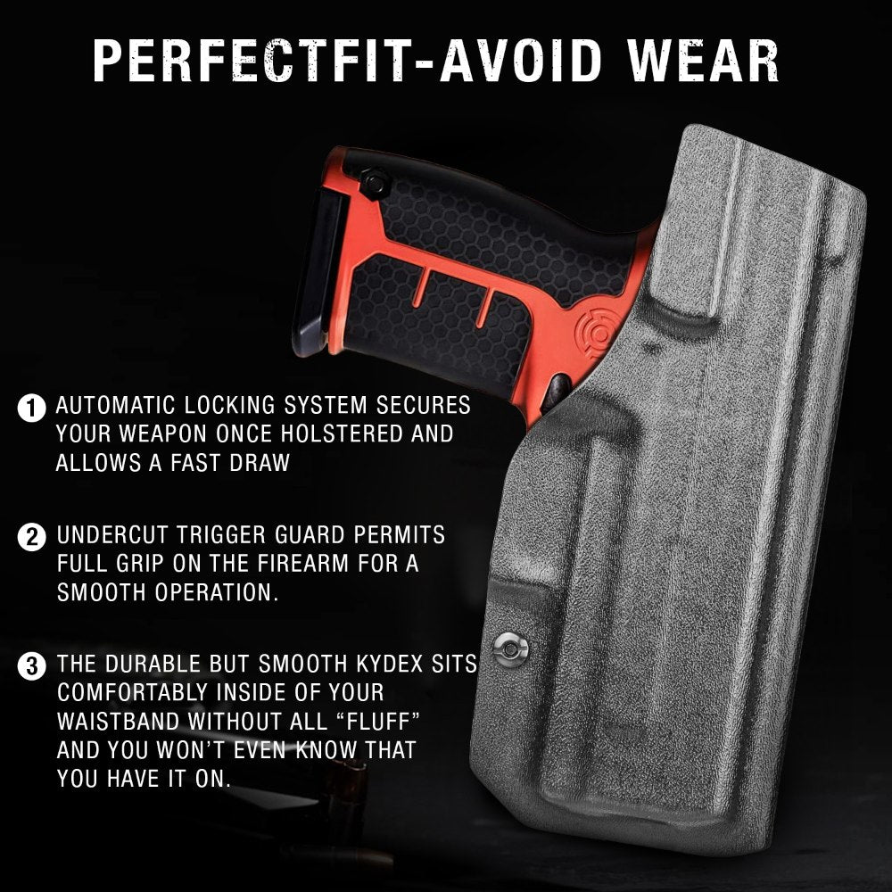 Tactical Scorpion Gear LH IWB Kydex Holster fits: Byrna SD Launcher