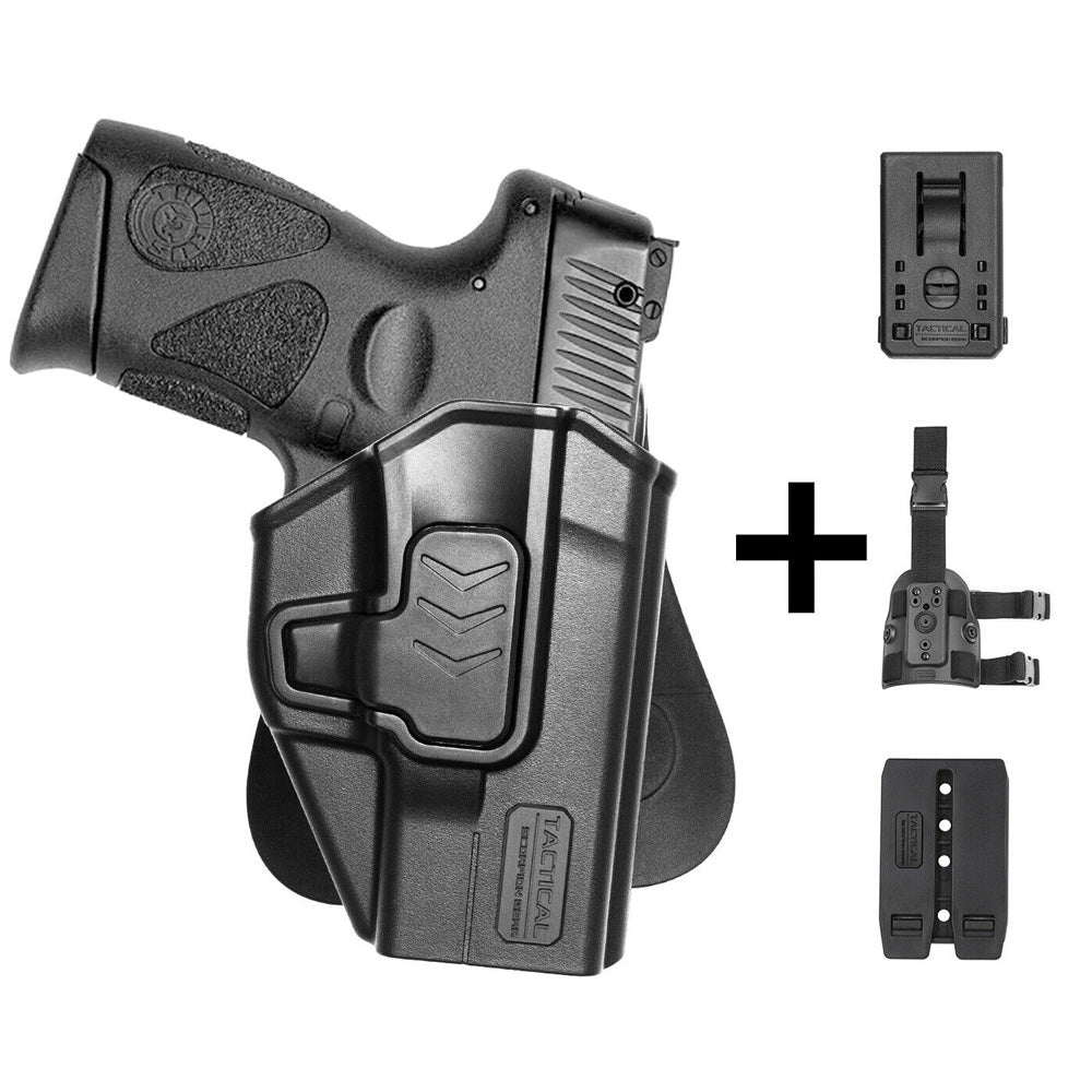 Tactical Scorpion Gear LH Paddle Holster fits: Taurus Millennium G2 PT111 PT132 PT138 PT140 G2c G3c