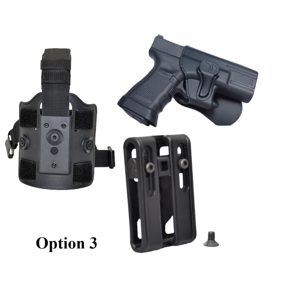 Tactical Scorpion Gear - Fits Makarov PM Modular Level II Retention Paddle Holster