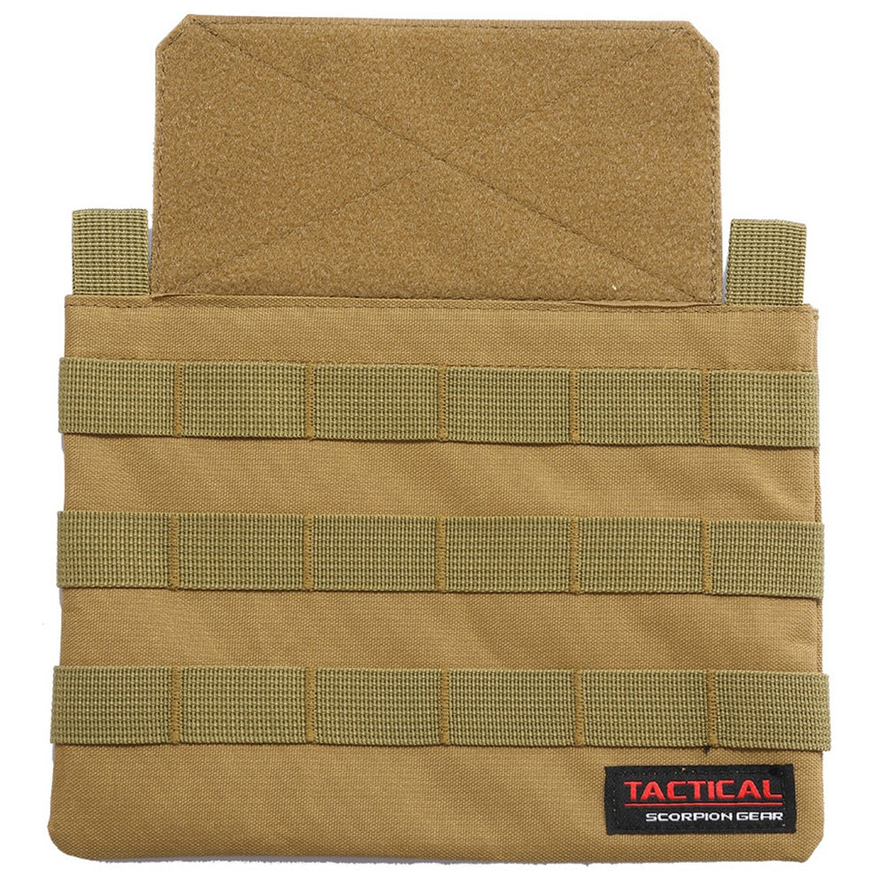 Tactical Scorpion Gear MOLLE Abdominal Armor Panel Pouch AR500 - Color Choices
