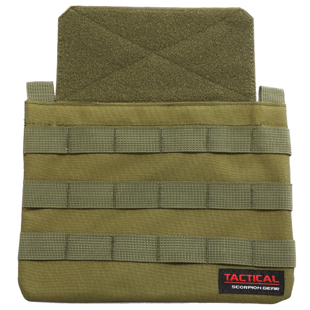 Tactical Scorpion Gear MOLLE Abdominal Armor Panel Pouch AR500 - Color Choices