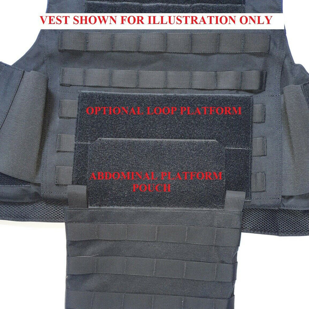 Tactical Scorpion Gear MOLLE Hook and Loop Mounting Placard Platform panel