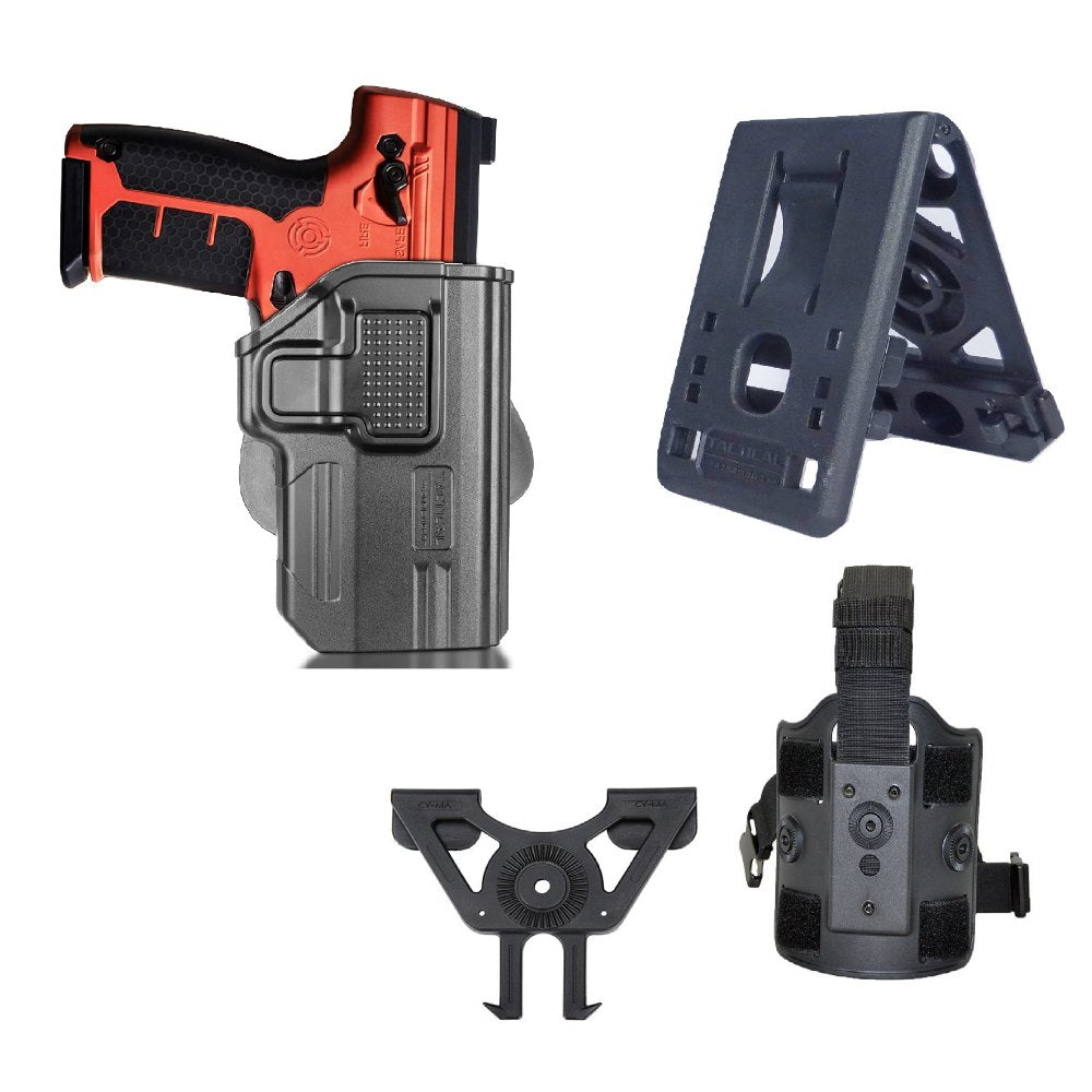 Tactical Scorpion Gear Polymer Paddle Level II Holster Fits Byrna SD and XL