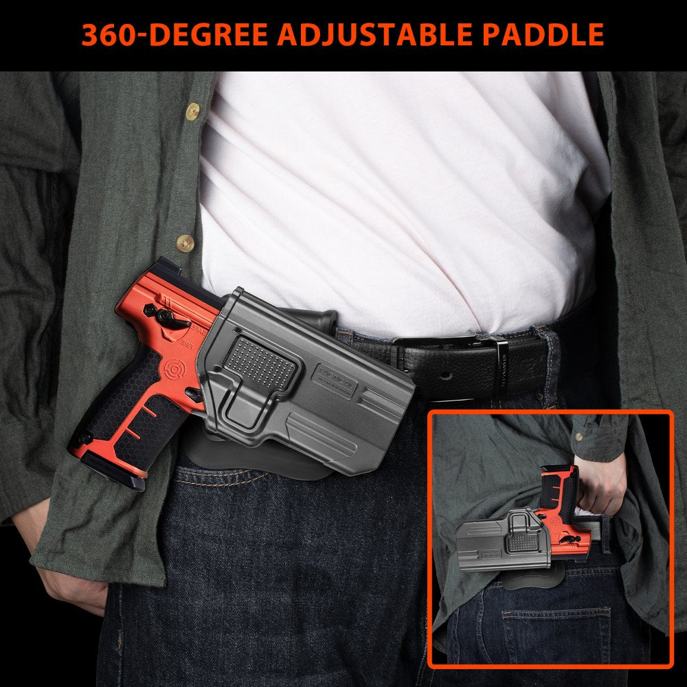 Tactical Scorpion Gear Polymer Paddle Level II Holster Fits Byrna SD and XL