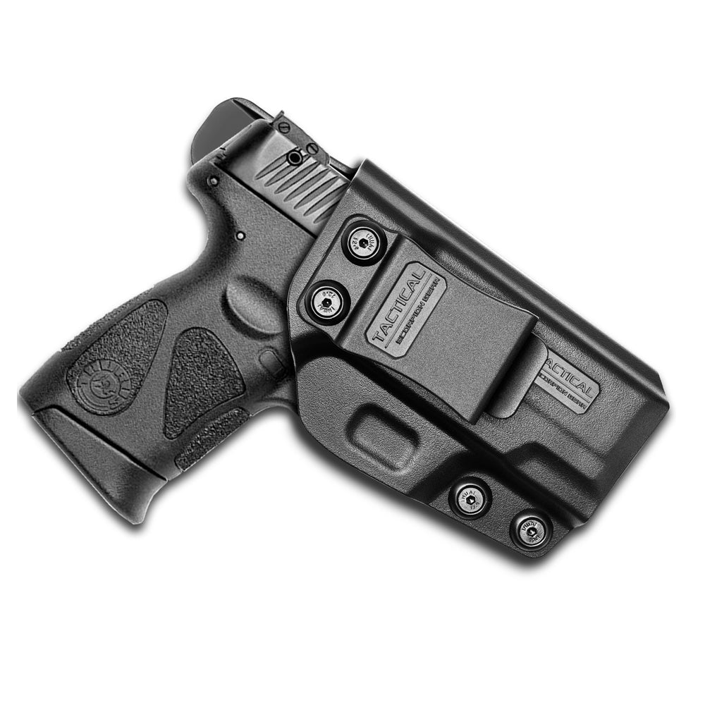 Tactical Scorpion Gear Polymer IWB Concealed Inside Pants Holster Fits: Taurus 809, 840, 845