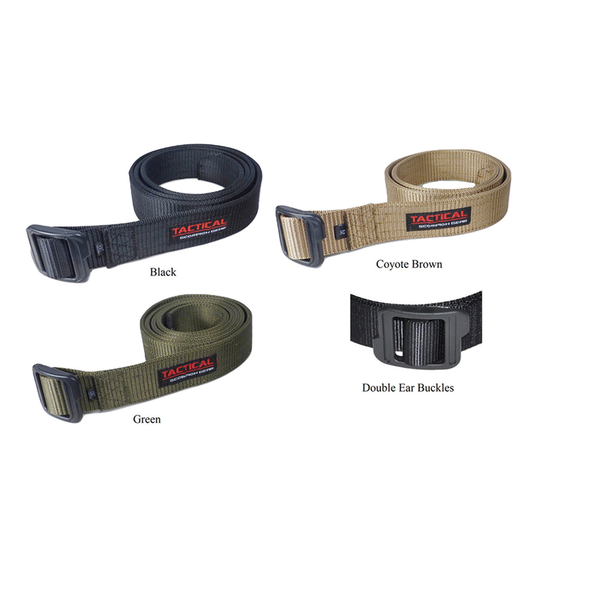 Tactical Scorpion Gear - TSG-DB001S 1.5 inch Riggers TDU Nylon Duty Gun Belt