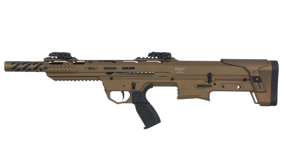 12 Gauge SEMI AUTO Bullpup SHOTGUN 18" 4140 Drilled Steel Barrel, 5+1 Magazine Capacity