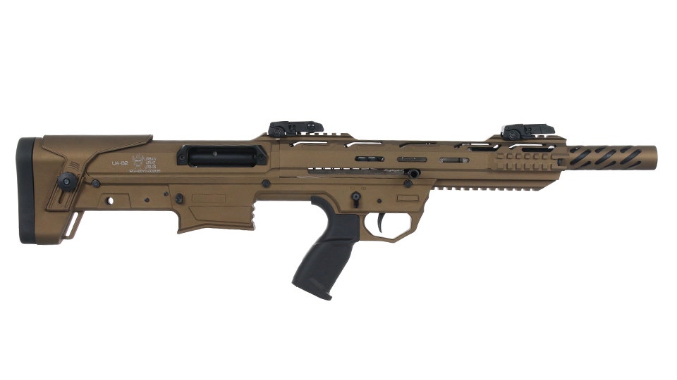 12 Gauge SEMI AUTO Bullpup SHOTGUN 18" 4140 Drilled Steel Barrel, 5+1 Magazine Capacity